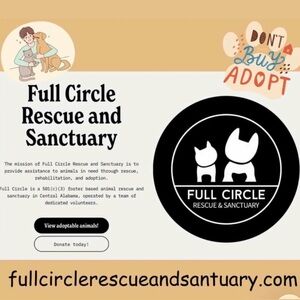 $15 Direct Donation to Full Circle Rescue And Sanctuary